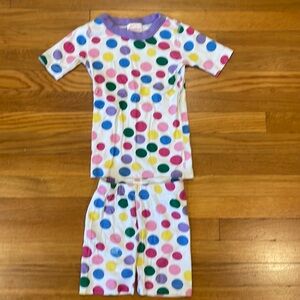 Hanna Andersson short Johns, sz 6-7 (120) polka dots.